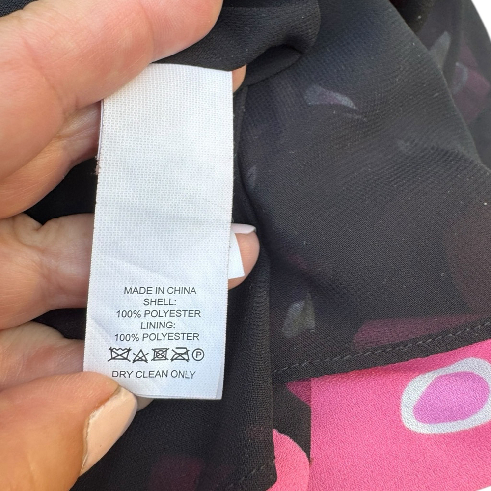 Kate Spade Blooming Floral Mini Dress Size 2 Small Flirty Summer Garden Party - Picture 15 of 15